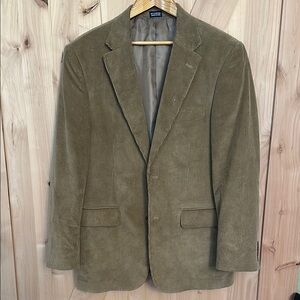 Men's Tan Corduroy Blazer
